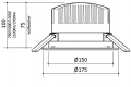 INPACT 150 LED 1500, 2100 & 2700 Lumen versions